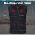 thumbnail image 6 of Electric USB Heater Hunting Vest Lightweight Heated Jacket Heating Winter Clothes Men Women Thermal Outdoor Sleeveless Vest Hiking Climbing With 10000mAH Power Bank, 6 of 7
