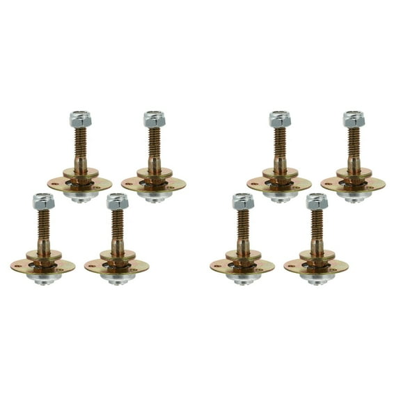 Rocking Chair Bearing 8 Pcs Furniture Bolts Glider Rocker Replacement Bearings Iron