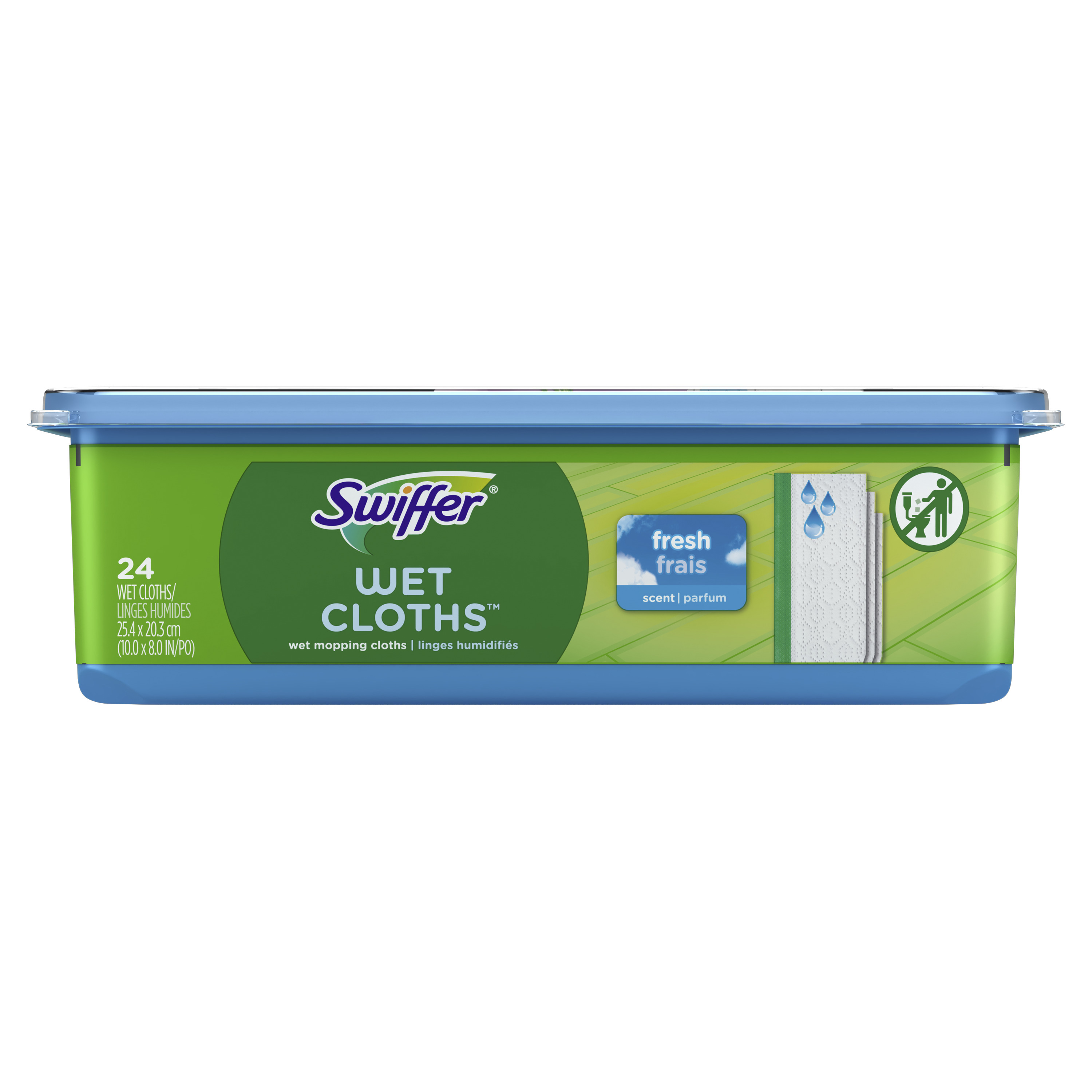 Swiffer Sweeper Wet Mopping Cloths, Multi-Surface Floor Cleaner, Fresh Scent, 24 Count - image 12 of 16