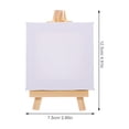 thumbnail image 2 of TAILTOSS 18 Sets Crafted Diy Mini Canvas Multi Non Woven Fabric Painting Display, 2 of 6