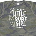 thumbnail image 4 of Inktastic Little Surf Girl with Surfboard Girls Baby Bodysuit, 4 of 5
