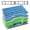 Green&blue,1+2+2+2 Pack, variant on Reusable Mop Pads Refills, Replacement Pads Compatible with Shark Vac Mop VM252 VM200 VM180 VM401 VC205 VM250 QM250 VM190, Hardwood Floor Mop Pad with Upgraded Dirt Chamber, Blue (1+2+3 Pads)