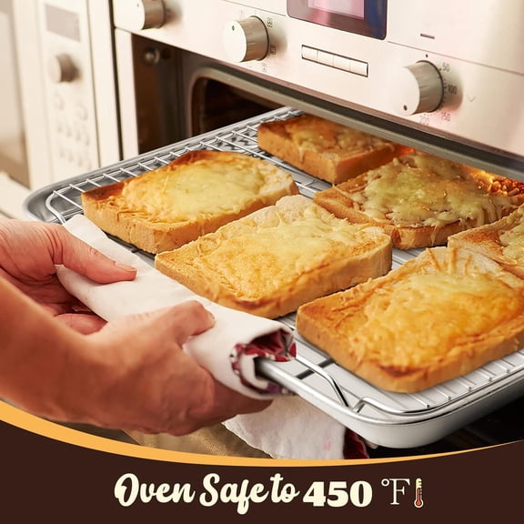 Large Baking Sheet with Rack Set