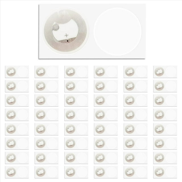 300 Piezas NFC Ntag216 Etiqueta Ntag216 NFC Etiquetas NFC 216 Etiqueta Ntag216 NFC Tarjetas 13.56Mhz Etiqueta NFC Etiquetas 888 Bytes Memoria