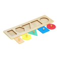 thumbnail image 2 of lionlar Grasp Board Color Matching Wood Shape Puzzles for Indoor Activities Birthday, 2 of 9