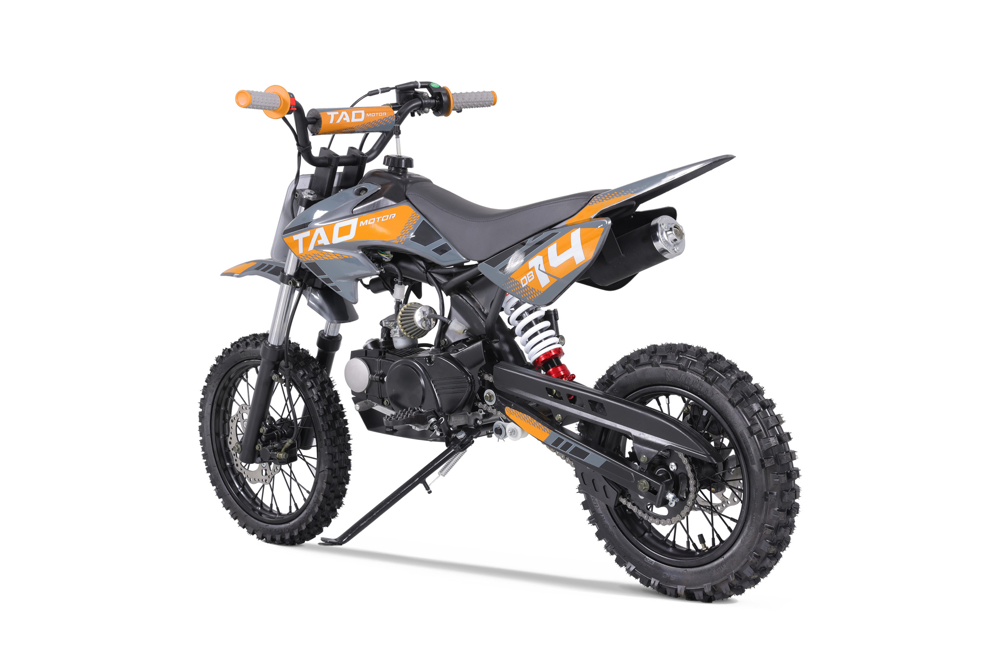 TAO MOTOR New DB-14 110CC Kids Dirt Bike with Automatic Engine Kick Start,Orange