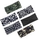thumbnail image 4 of Banda para el cabello deportiva europea y americana, diadema antitranspirante para mujer, absorbente del sudor, elástica, para yoga, correr, fitness, cabello ancho, moda, 4 of 4