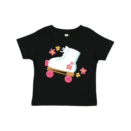 

Inktastic Roller Skate Flowers Gift Toddler Toddler Girl T-Shirt