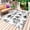White Black, variant on Farmhouse Country Outdoor Rug for Patio/Deck/Porch, Non-Slip Large Area Rug 4 x 6 Ft, Black Vintage Trees Rustic French Garden Indoor Outdoor Rugs Washable Area Rugs, Camping Rug Carpet Runner