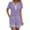 C-Purple13, variant on Womens Linen 2 Piece Outfits Crochet Hallow Out Patchwork Short Sleeve V Neck T Shirt And Shorts Summer Beach Set Trendy Outfit