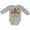 AC-Heather Grey, variant on Inktastic My First Thanksgiving Autumn Birds, Pumpkin Boys or Girls Long Sleeve Baby Bodysuit