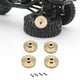 thumbnail image 5 of Mini rueda de automóvil llantas cublares Paquete de 4 de Equilibrio de Coche RC para Axial SCX24 1/24 Piezas de Coche de Control Remoto, 5 of 7