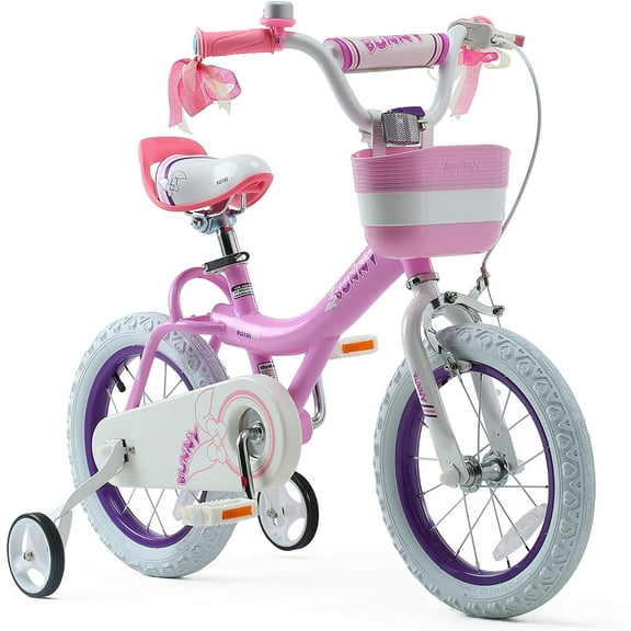 RoyalBaby Bunny Girl's Bike Pink 16 inch Kid's bicycle
