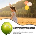 thumbnail image 4 of 10pcs Tennis Ball Balloons Tennis Balloon Sports Party Balloons Sports Party Favors, 4 of 5