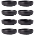 thumbnail image 1 of ColoMX 8 piezas pequeños tazones de inmersión de cerámica platos de salsa de soja platos sazonantes platos de salsa pequeños, 1 of 8