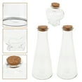 thumbnail image 4 of Raindrops 3Pcs Wishing Drift Bottles Sand Ceremony Glass Bottles Small Cork Bottles, 4 of 8