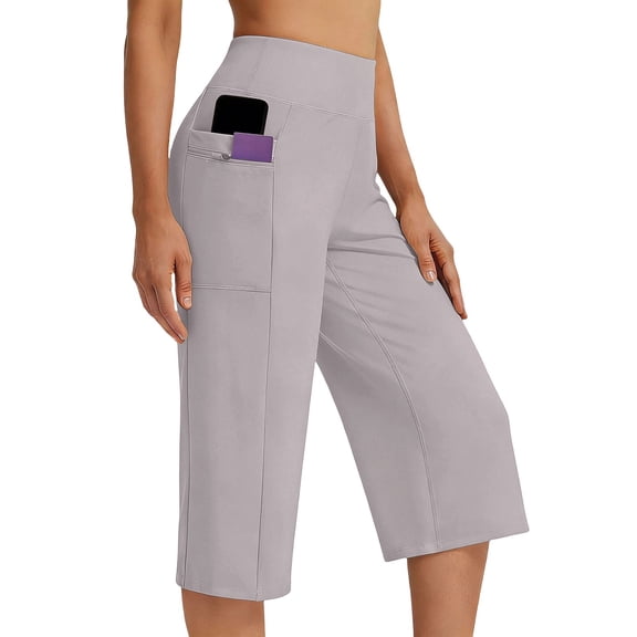 Women's Soft Fabric Jogger Pants Elastic Waist Tight Fit with Pockets, Casual Yoga Athletic Gym Fitness Outdoor Sports Running, Womens | VerBelle,Khaki L