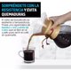 thumbnail image 3 of Gotero de café Manual de vidrio de borosilicato alto para cafetera de 800ml con filtro de acero inoxidable, 3 of 8