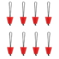 thumbnail image 1 of Kenally Tapón de drenaje de 8 piezas, tapón de agua, tapones de desagüe para Kayak para canoa de barco Bombillas para automóviles Rojo Kenally VI002437-04, 1 of 6