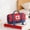 A, variante sur Fridja Décoration Intérieure Mignonne Pommes Trousse en Denim Grande Capacité à Main Sacs de Papeterie Spéciaux Résistants à la Saleté