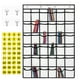 thumbnail image 1 of ColoMX Gráfico de bolsillo de clase sobre el organizador de la puerta Organizador colgante con bolsillos Pocket Polsyer Organizer de bolsillo, 1 of 7