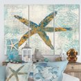 thumbnail image 1 of Designart - Coastal Pastel seashells III - Vintage Nautical Canvas Art, 1 of 1