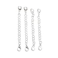 thumbnail image 1 of Stainless Steel Jewelry Extender Chains – 18 Piece Suitable for Necklaces Bracelets and Anklets; Lengths: 1", 1 of 7
