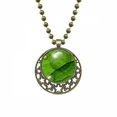 thumbnail image 1 of Condensation Verte Frais Modèle Pendentif Étoile Lune Chaîne Bijoux, 1 of 3