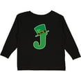 thumbnail image 3 of Inktastic Irish St Patricks Day Letter J Monogram Boys or Girls Long Sleeve Toddler T-Shirt, 3 of 5