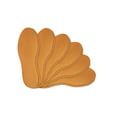 thumbnail image 1 of Shoe Insoles 6-Pair Pack Natural Leather with Cork Underlayer, Shoe Inserts, 1 of 7