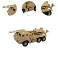 thumbnail image 6 of MERIGLARE 1/72 Chinese Tank Vehicles Model Collection Vehicle Model DIY Assmbly Puzzle Party Favor Vehicle Collectible Car for Toddlers Yellow, 6 of 8