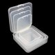 thumbnail image 3 of Mini cajas de almacenamiento vacías cuadradas de 32 piezas hechas de plástico transparente con tapas, 3 of 5