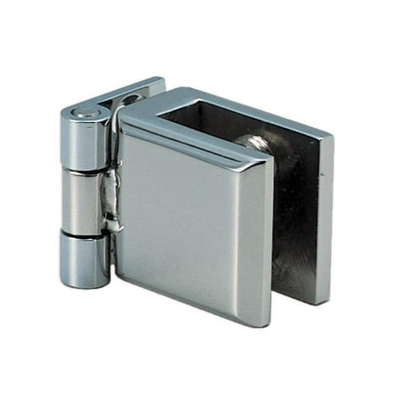 Glass Door Hinge Pin Inset, Poly Stainless Steel - 1 in.
