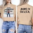 thumbnail image 3 of Bruce Springsteen Retro Born In The Photo Tee T-shirt Sizes S-5XL Goldengate, 3 of 5