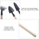 thumbnail image 3 of Juego de herramientas de jardinería con mango ergonómico, ligero y cómodo, trasplantador de paleta de jardín, pala de mano pequeña para jardinería, 3 piezas, 1,23cp, 3 of 6
