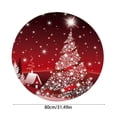 thumbnail image 3 of Bowayaoa Christmas Rug, Soft Polyester Decorative Floor Mat for Living Room, Entryway, Kitchen, Bedroom, Festive Indoor Doormat, Holiday Home Decor, 3 of 5