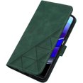 thumbnail image 5 of for Moto G Stylus 5G 2022 Wallet Case with Card Holder Leather with Kickstand Card Slots Phone Case Durable Magnetic Closure Shockproof Protective Cover Case for Moto G Stylus 5G 2022 Green YBS, 5 of 5