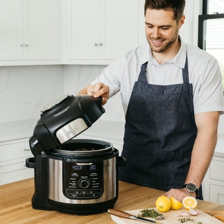 Ninja Foodi 8qt 9-in-1 Deluxe XL Digital Multi Cooker with Air Fryer - Stainless Steel/Black
