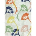 thumbnail image 2 of Goldberger, Jennifer 15x18 White Modern Wood Framed Museum Art Print Titled - Stamped Floral I, 2 of 4