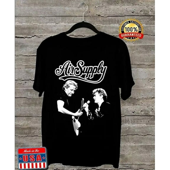 Air Supply Band Shirt Gifts For Fan Cotton Unisex T-Shirt Good new shirt