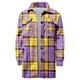 thumbnail image 5 of Pntutb Mujeres Casual A Cuadros Manga Larga Solapa Un Solo Botonadura Abrigo Tops Blusa Abrigo Liquidación Pntutb Pntutb-4612, 5 of 6