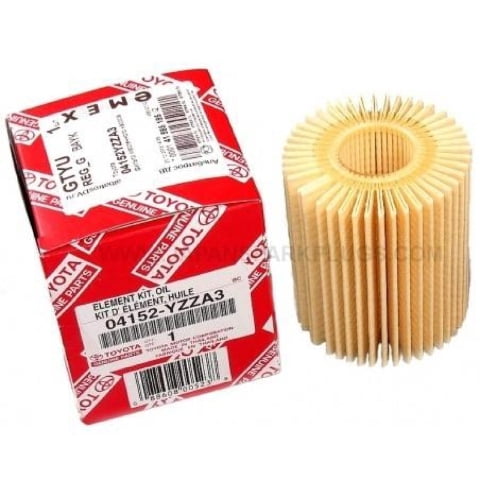 New Cartridge Engine Oil Filter OEM for Toyota Lexus - 04152-YZZA3