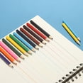 thumbnail image 3 of Cute Pink Color Drawing Pencils for Adult Coloring Books, 36 Pcs, 3 of 6