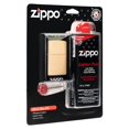 thumbnail image 1 of Kit todo en uno más ligero Zippo de latón cepillado a prueba de viento, 1 of 5