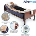 thumbnail image 2 of AireMed Alternating Pressure Pump & Pads -(2) Premium Medical Grade Treatment Pads – (1) Quiet Electric Pump - Inflatable Mattress Topper - Standard Hospital Twin Bed Size - Sore Wound & Ulcer Relief, 2 of 9