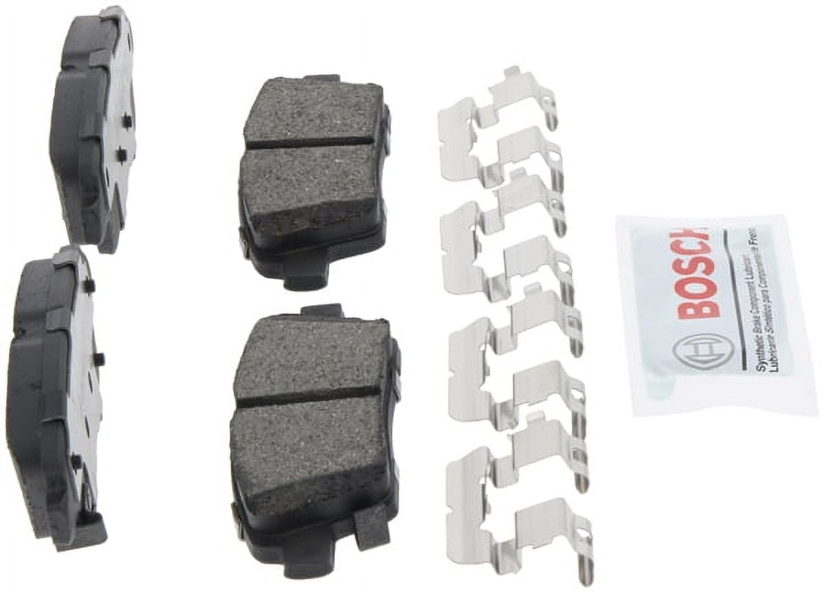 Bosch BC1551 Bosch Quietcast Ceramic Pads w/ Hardware Fits select: 2011-2016 HYUNDAI GENESIS, 2017 GENESIS G80