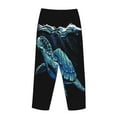 thumbnail image 5 of Fotbe Ocean Turtle Women's Pajama Pants,Sleepwear Pants,Pj Bottoms Drawstring And Pockets-XX-Large, 5 of 9