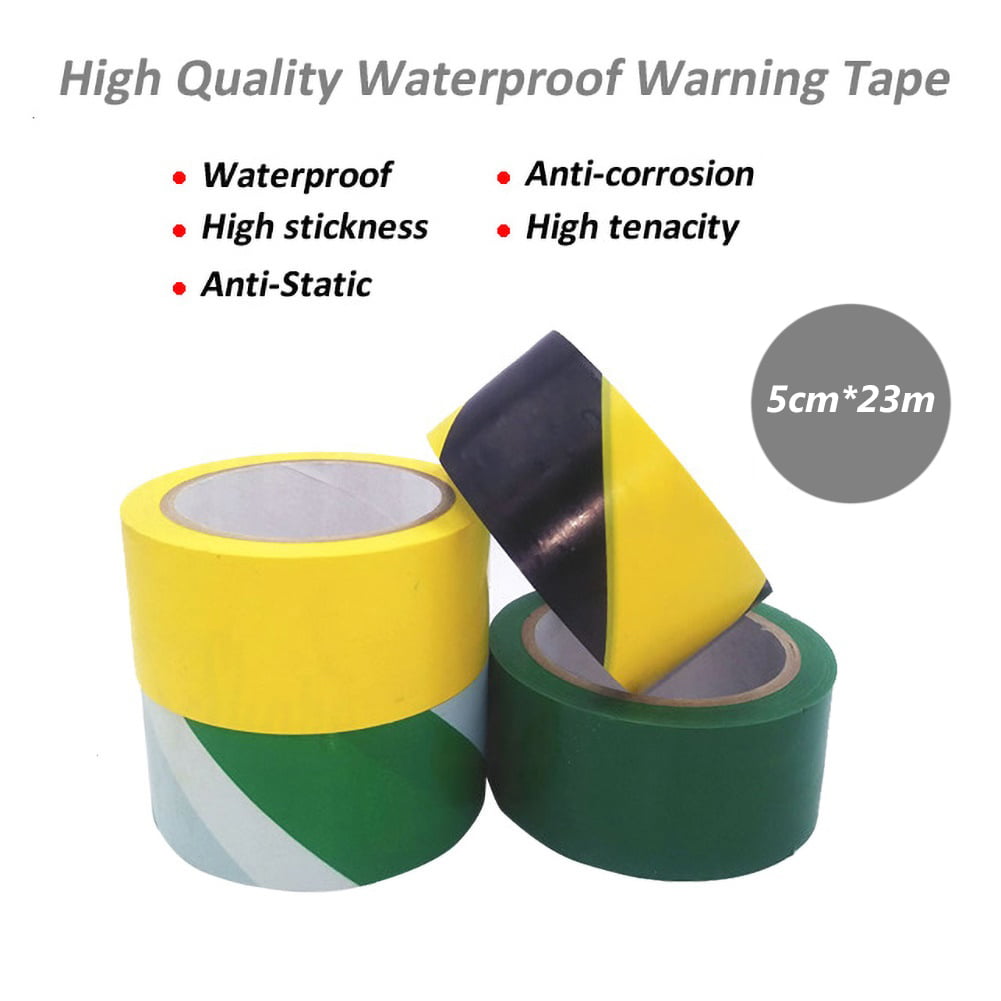 1 Roll Caution Tape Anti-Skid Safety Sticky Tapes for Warehouse Factory School 