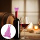 thumbnail image 2 of Tapón de vino de silicona con forma de conejo, tapón de botella de vino a prueba de fugas (púrpura), 2 of 8