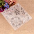 thumbnail image 3 of Ouginx Clear Stamps, Round Snowflake Rubber Stamp for Scrapbooking and Card Making Supplies, 3 of 5